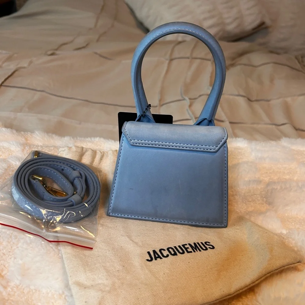 Jacquemus Le Chiquito Light Blue Mini Bag - Picture 3 of 8